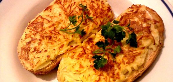 Горячие бутерброды с картофелем