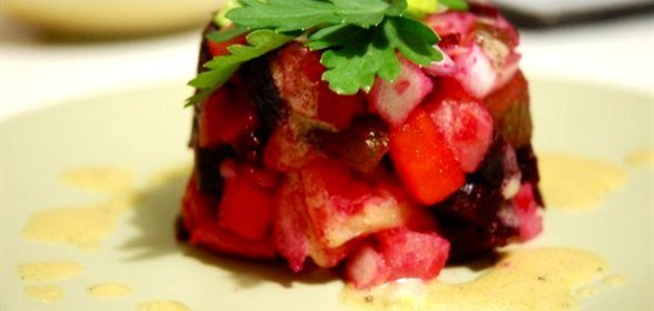 Винегрет с дижонской горчицей