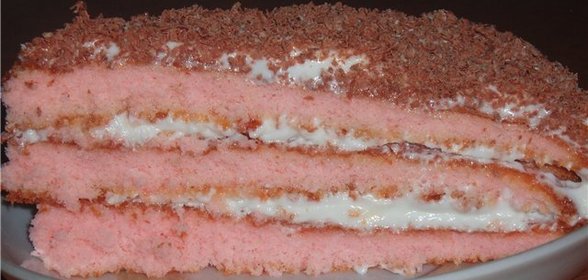Торт из киселя