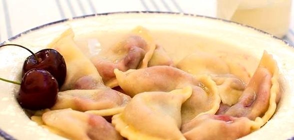 Вареники с вишней по‑одесски