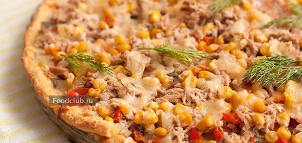 Картофельный пирог с тунцом