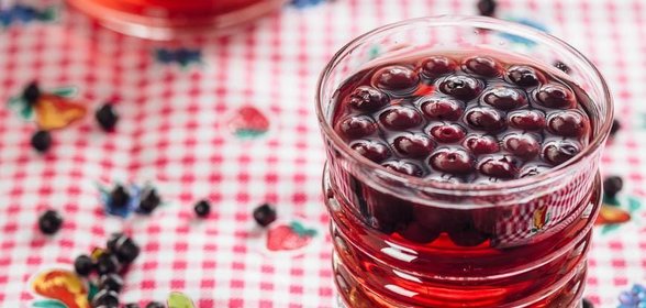Черничный компот