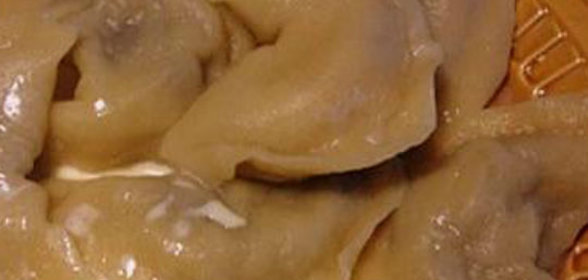 Вареники с грибами