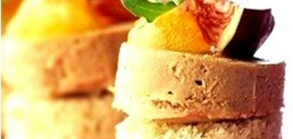 Фуагра с мандариновым конфитюром