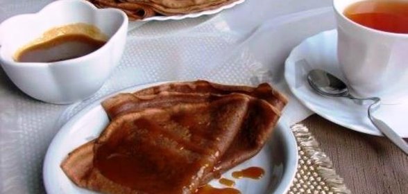 Блинчики с какао