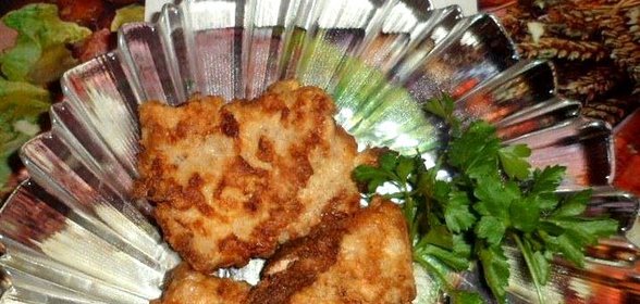 Эскалоп из свинины в кляре
