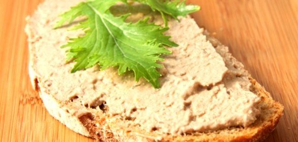 Печеный куриный паштет