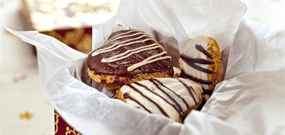 Шоколадные сердечки