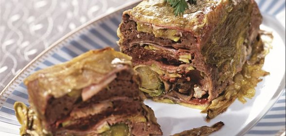 Старинный рулет из телятины