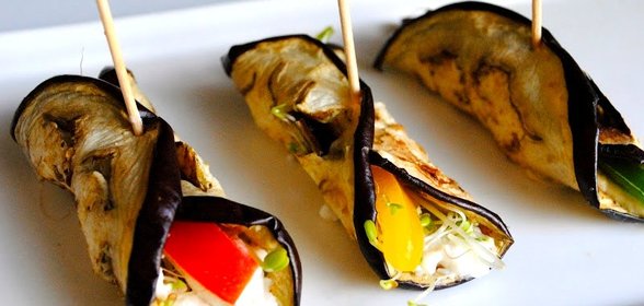 Баклажаны с чесноком и майонезом