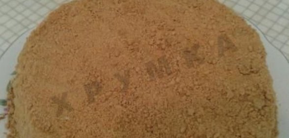 Торт Медовый с заварным кремом