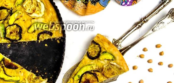 Веганская пицца с баклажанами