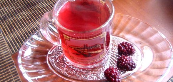 Компот из ежевики