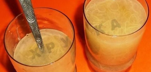 Кисель из ревеня