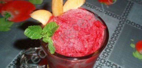 напиток из клубники