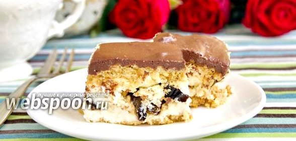 Творожный десерт с шоколадной глазурью