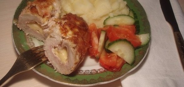 Салат с апельсинами и финиками