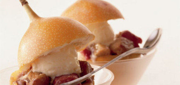 Десерт две груши под луной