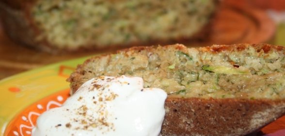 Нежнейший кабачковый кекс-суфле с сыром