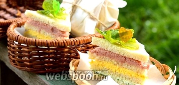 Полосатый бутерброд