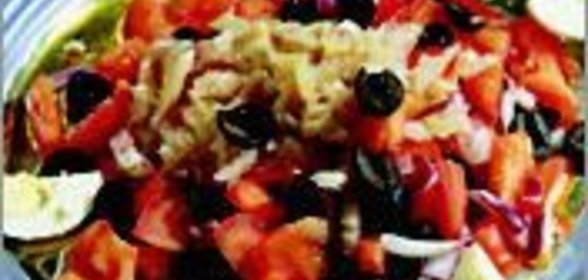 Эскейсада - салат с треской