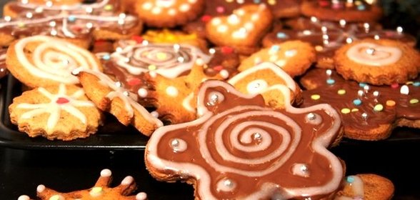 Медовые пряники на елку