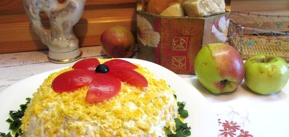 Салат из говяжьего сердца