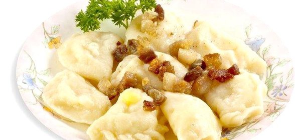 Вареники с грибами