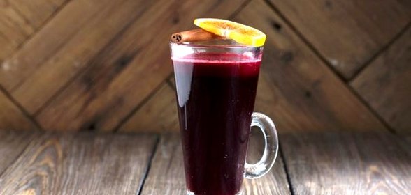 Черничный грог