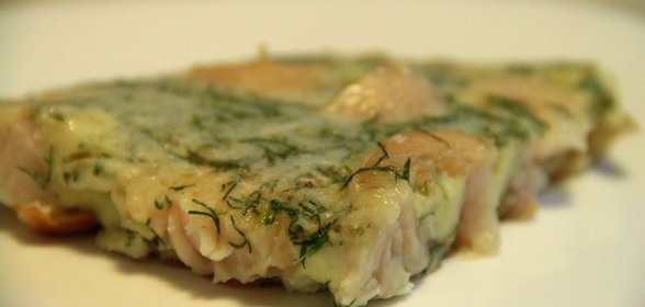 Рыбный омлет