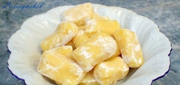 Домашние ириски сметанные