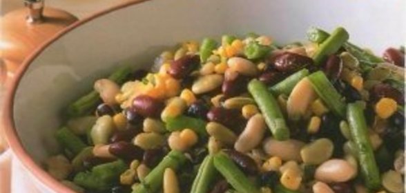 Фасолевый салат фиеста