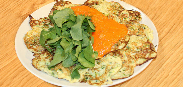 Оладьи из цуккини