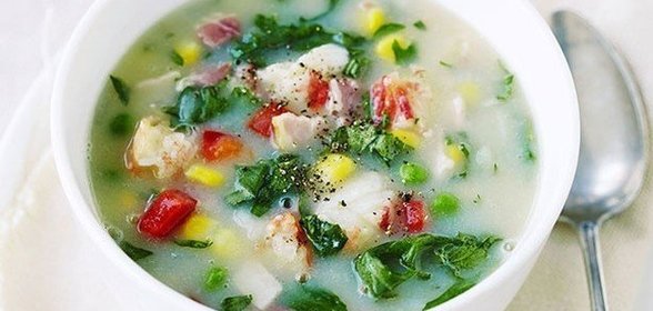 Похлебка из краба за 30 минут