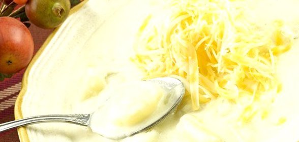Картофель в молоке