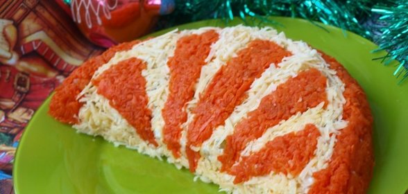 Салат Апельсиновая долька