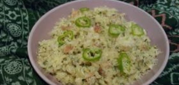 Насыщенное ризотто с морским окунем и сливками