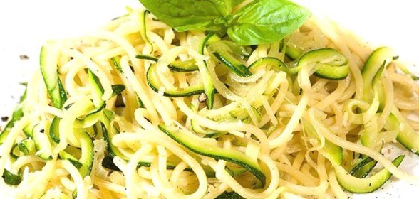 Запеченая паста с цукини и сыром