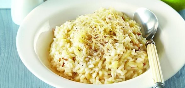Яблочное ризотто