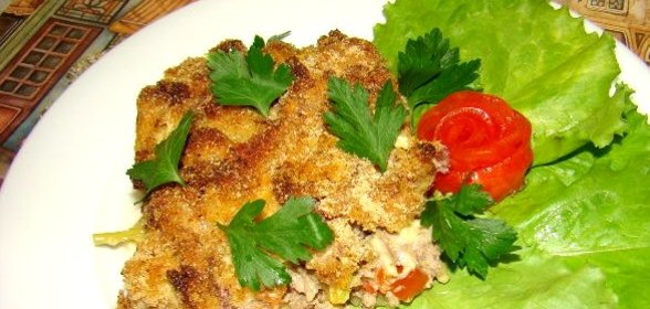 Цветная капуста со свининой