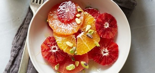 Цитрусовый салат с медом