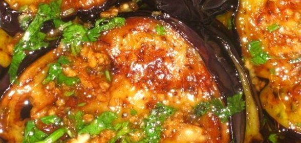 Запеченные баклажаны с моцареллой и пармезаном