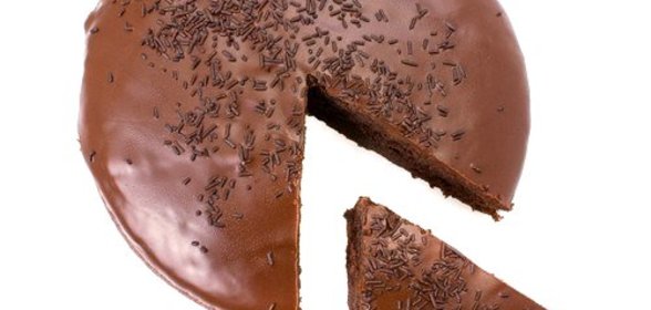 Апельсиново-шоколадный пирог