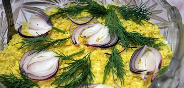 Салат Мимоза