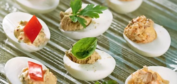 Фаршированные яйца