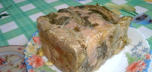 Холодец из лосятины