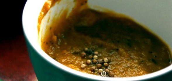 Овощной смузи с кориандром