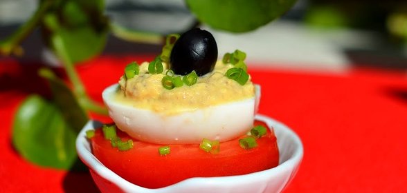 яйца Мимоза