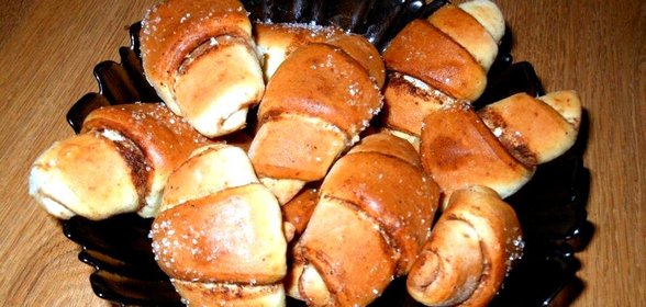 Рогалики с корицей