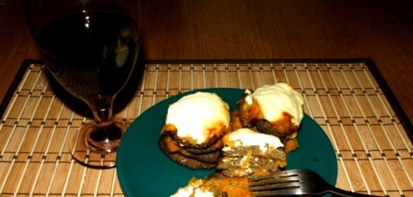 Печеночные оладьи из свиной печени